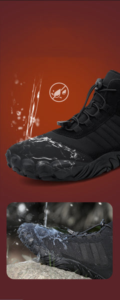kaegreel winter barefoot shoes snow boots 31467 black 