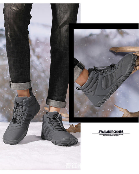 kaegreel winter barefoot shoes snow boots 31467 gray