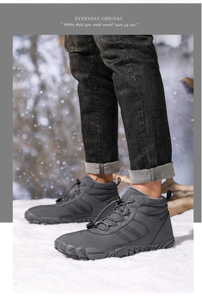 kaegreel winter barefoot shoes snow boots 31467 gray