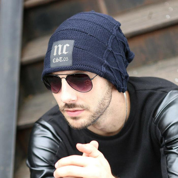 kaegreel winter knit hats 31208 navy blue
