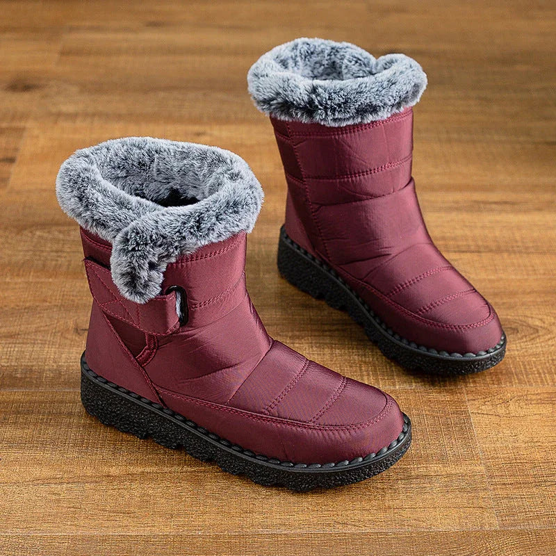 Winter Snow Boots For Women With Cozy Warmth Snug Fit And Two Way Wear Versatility For Every Day