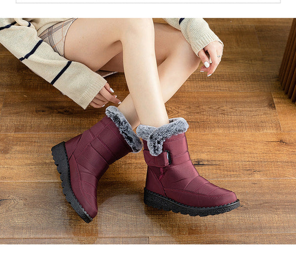 kaegreel winter snow boots 31469 wine red