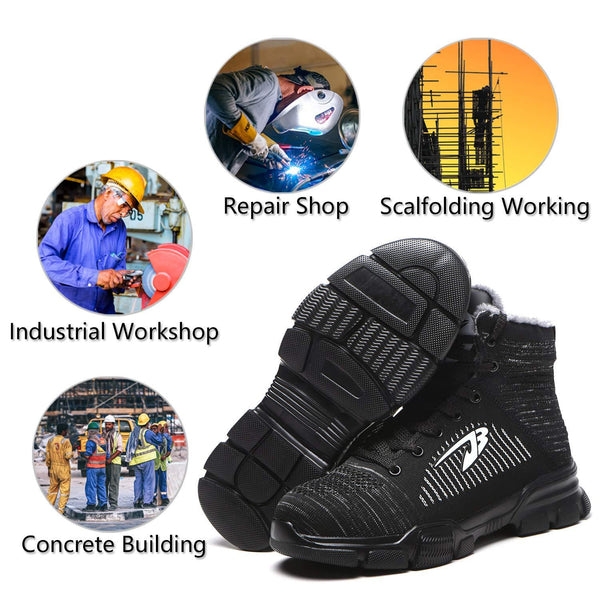 kaegreel work shoes 31158 winter gray